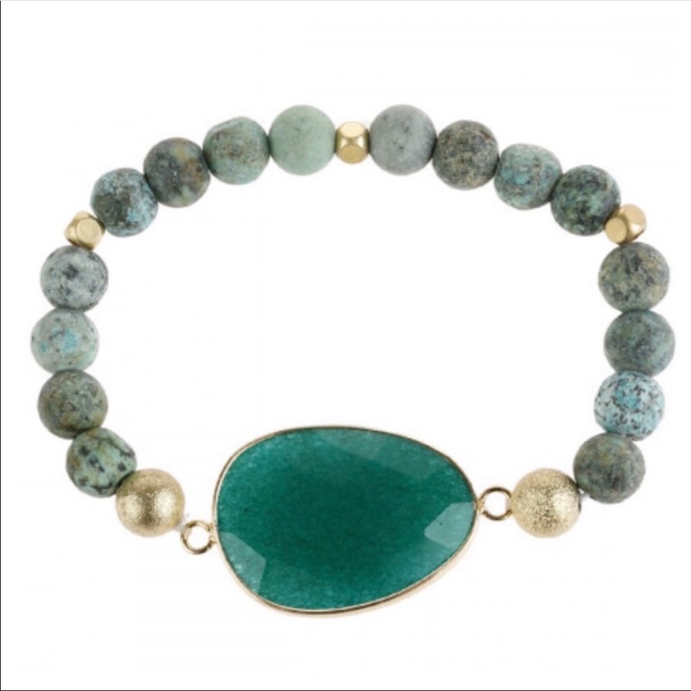 ✅ Natural Stone Stretch Bracelet - Picture 2 of 12